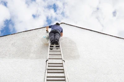 Peinture extérieure à Vigny — façades et ravalement